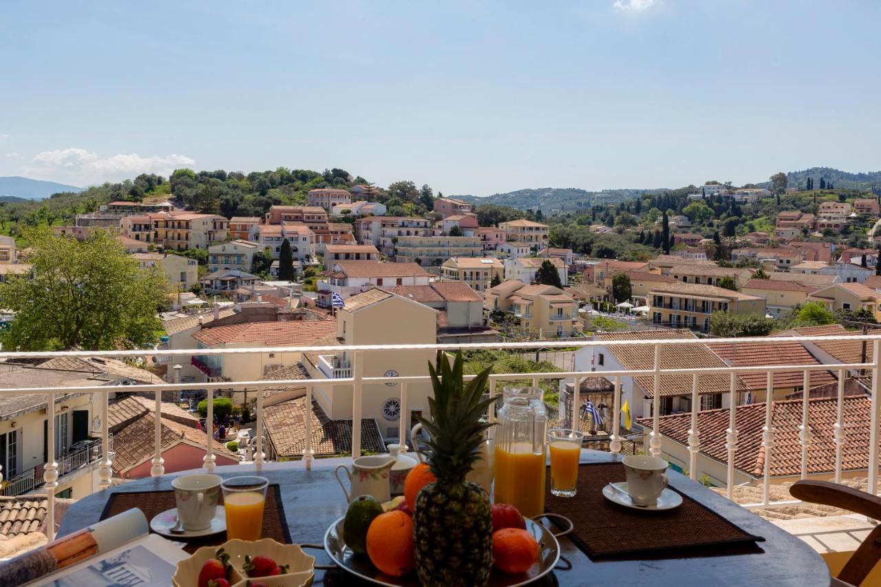 Solaris Methea- Luxury Central Villa By The Castle Kassiopi Exterior foto